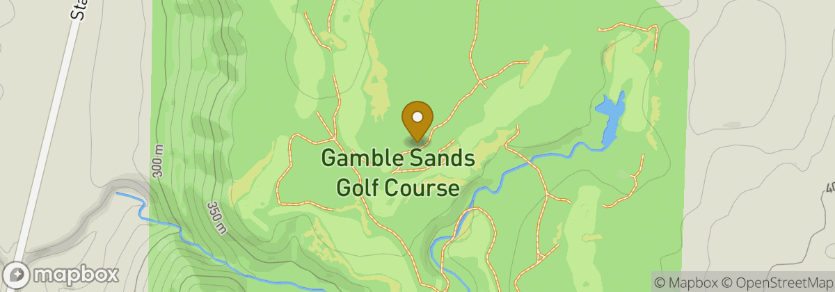 Map location: Gamble Sands Golf Course