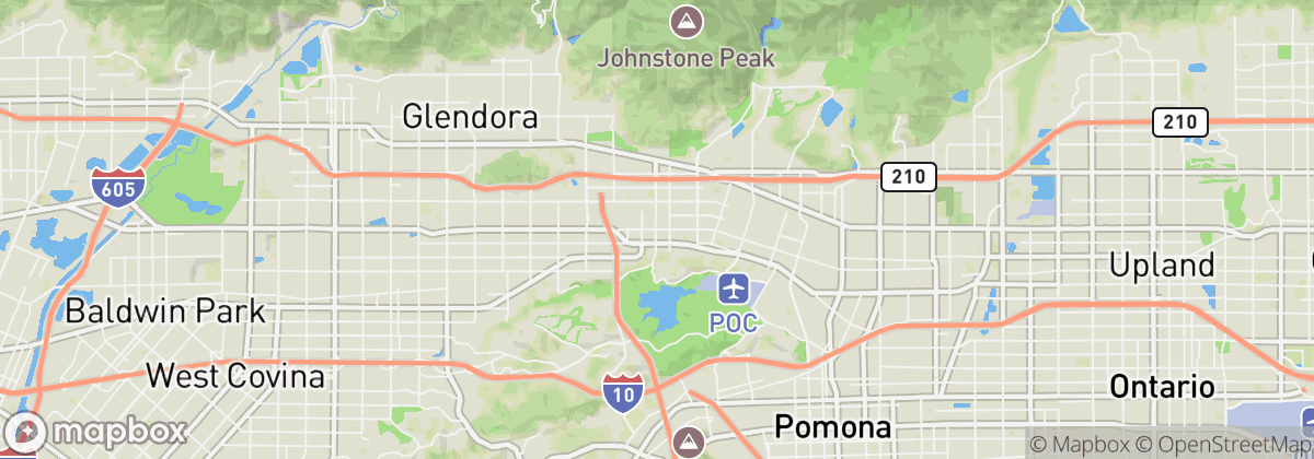 Map: San Dimas, CA