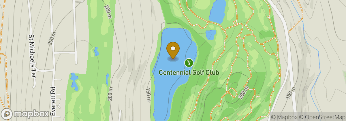 Map location: Centennial Golf Club