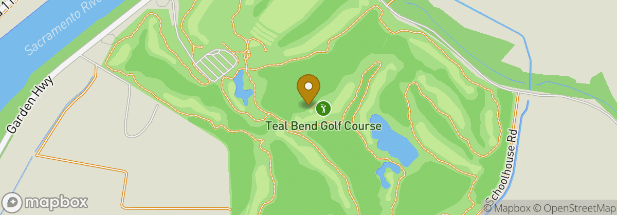 Map location: Teal Bend Golf Course