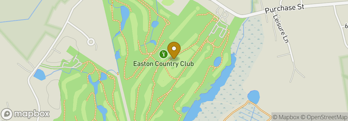 Map location: Easton Country Club