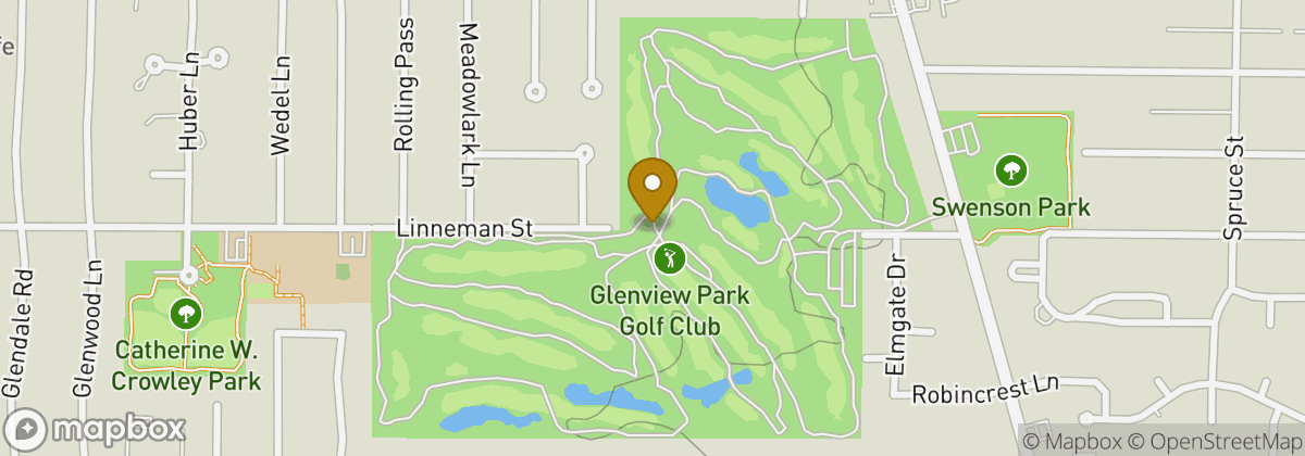 Map location: Glenview Park Golf Club