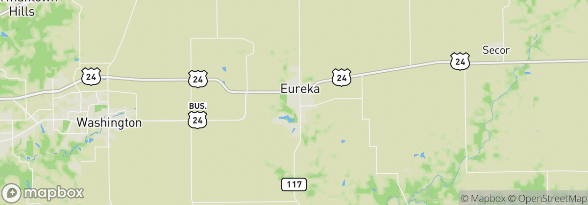 Map: Eureka, IL
