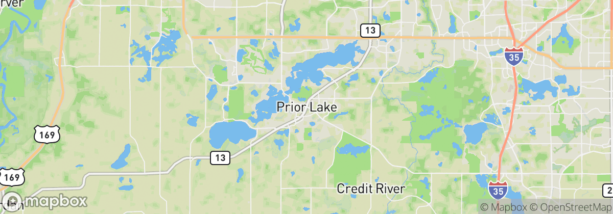 Map: Prior Lake, MN