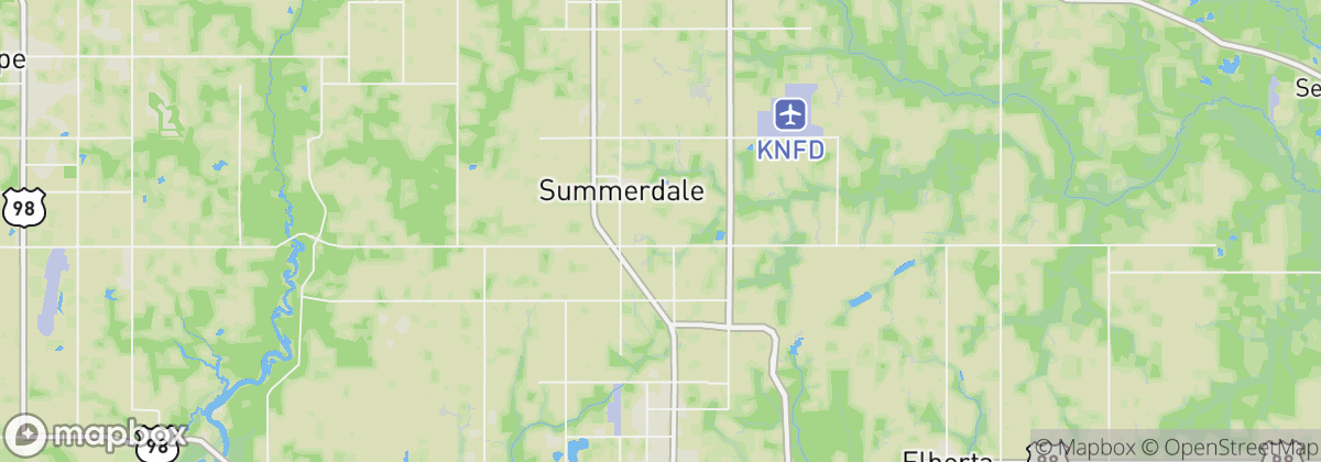 Map: Summerdale, AL