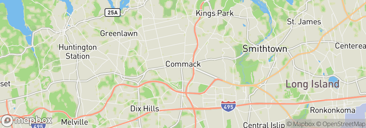 Map: Commack, NY
