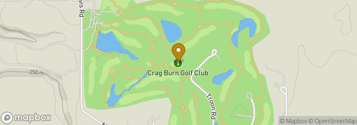 Map location: Crag Burn Golf Club