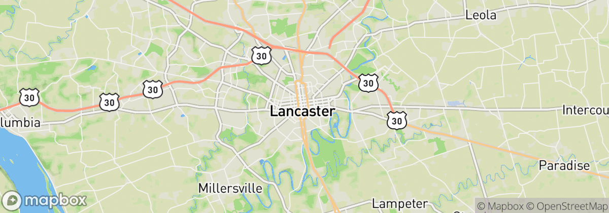 Map: Lancaster, PA