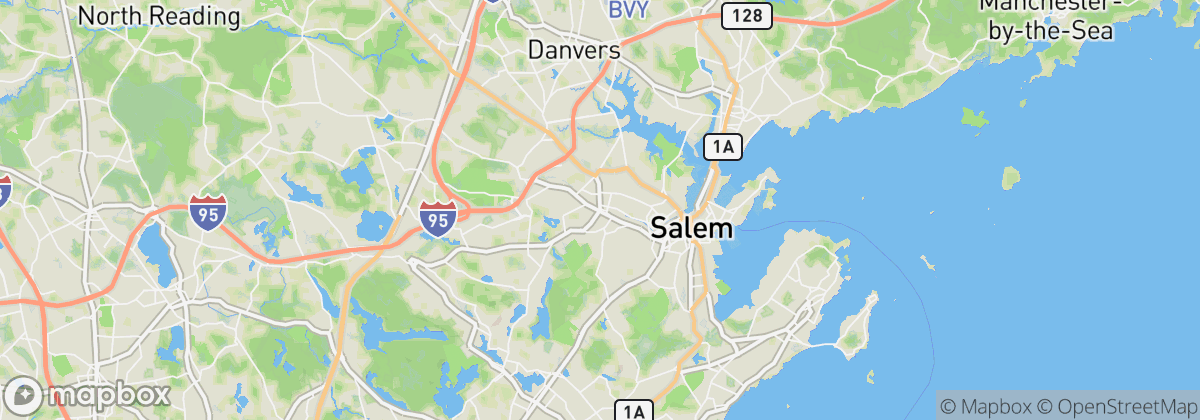 Map: Peabody, MA