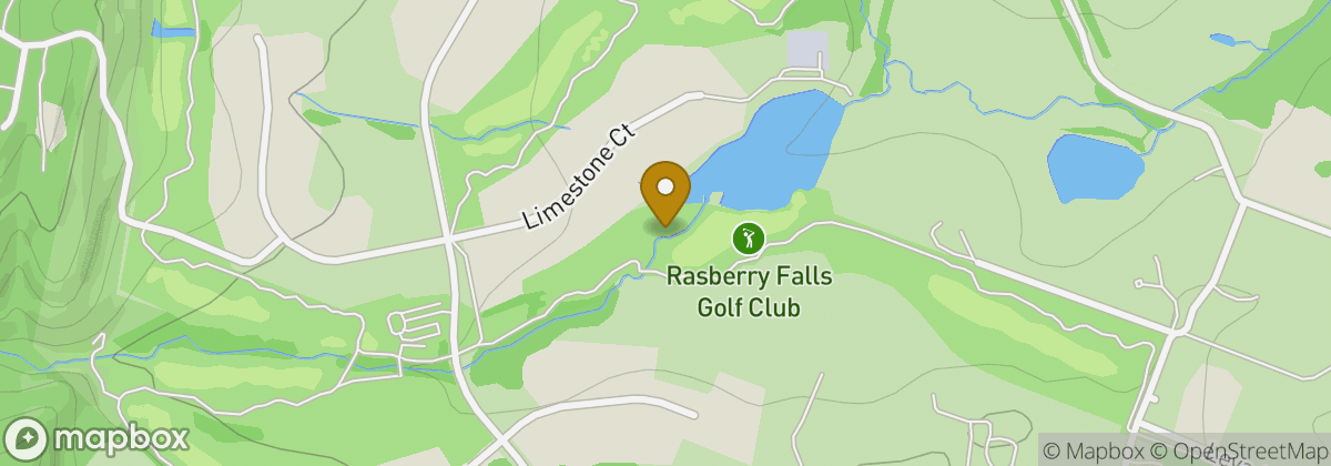 Map location: Rasberry Falls Golf Club