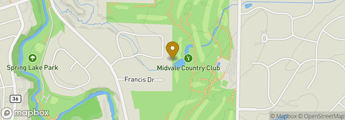 Map location: Midvale Country Club