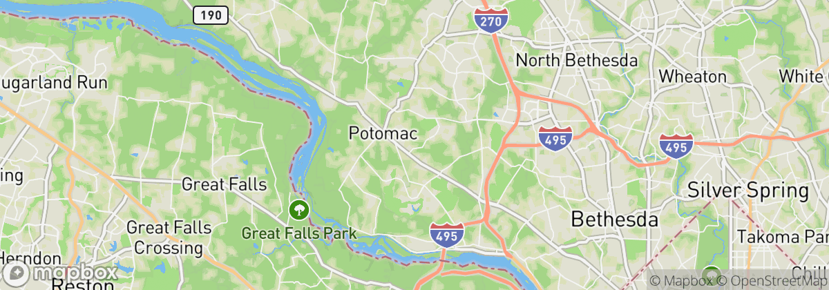 Map: Potomac, MD