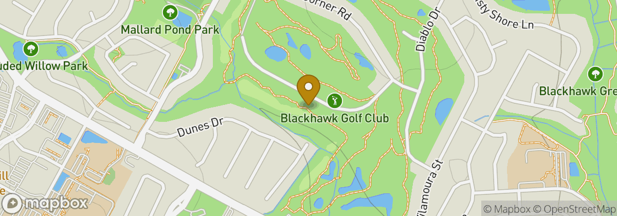 Map location: Black Hawk Country Club