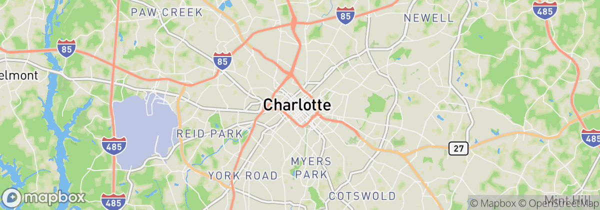 Map: Charlotte, NC