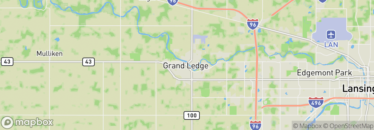 Map: Grand Ledge, MI
