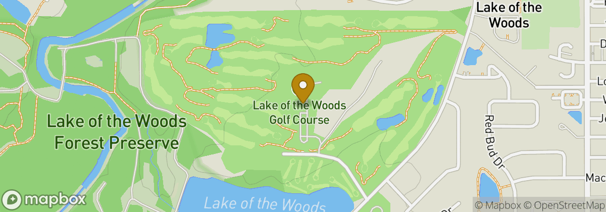 Map location: Lake of the Woods Golf Course