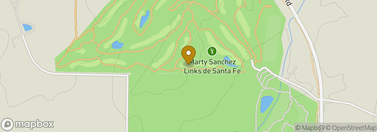Map location: Marty Sanchez Links de Santa Fe