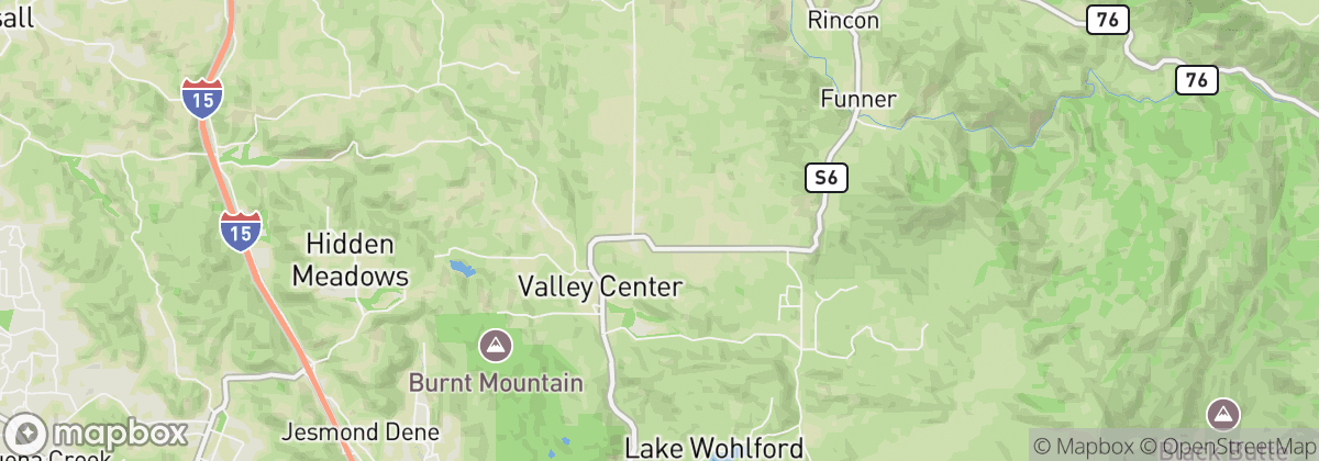 Map: Valley Center, CA