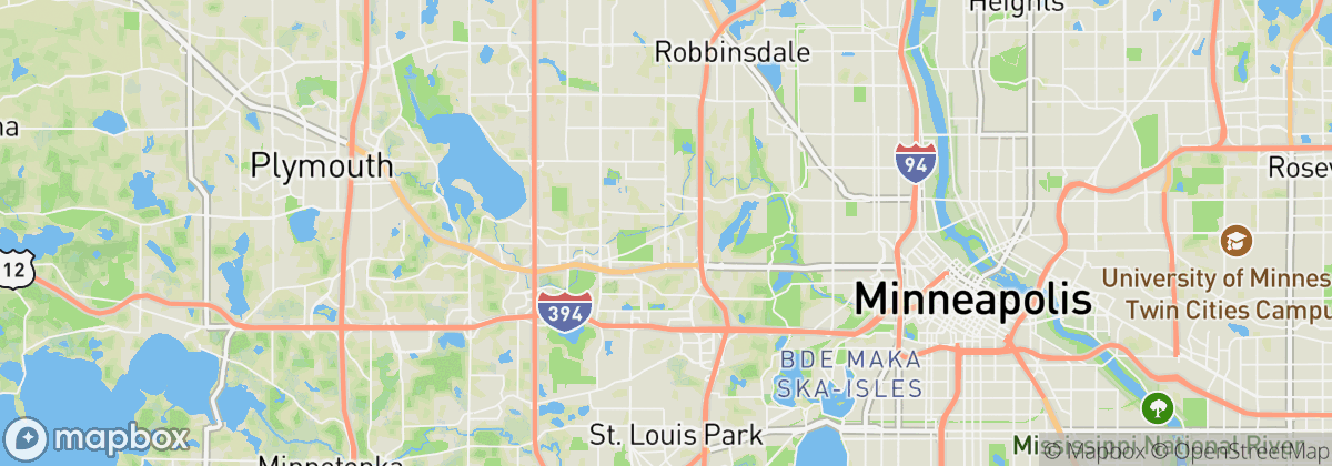 Map: Golden Valley, MN
