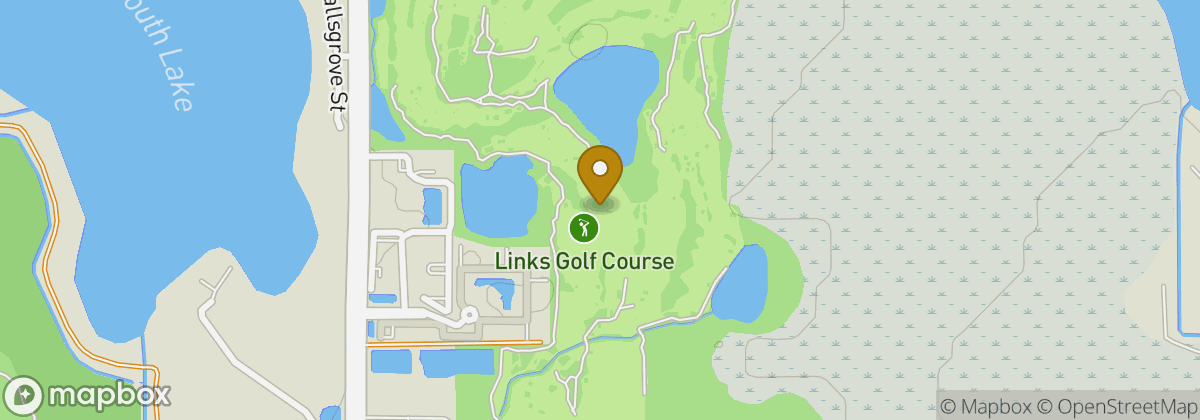 Map location: Links Golf Course