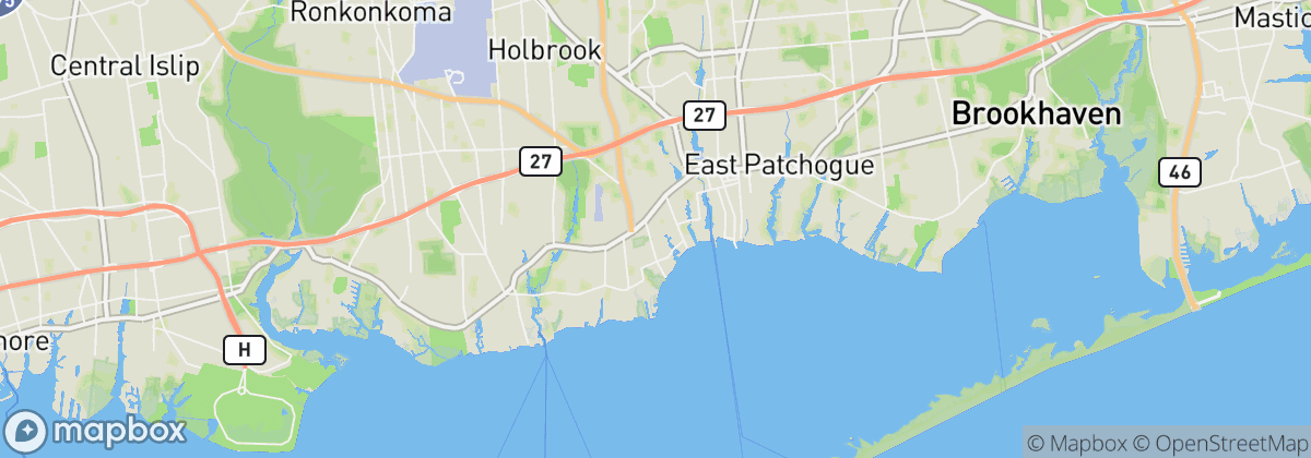 Map: Blue Point, NY