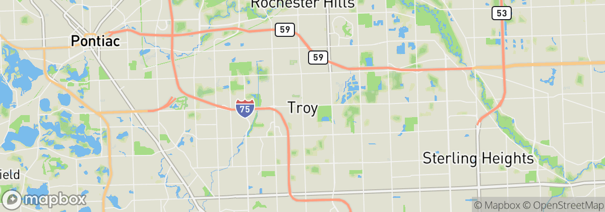 Map: Troy, MI