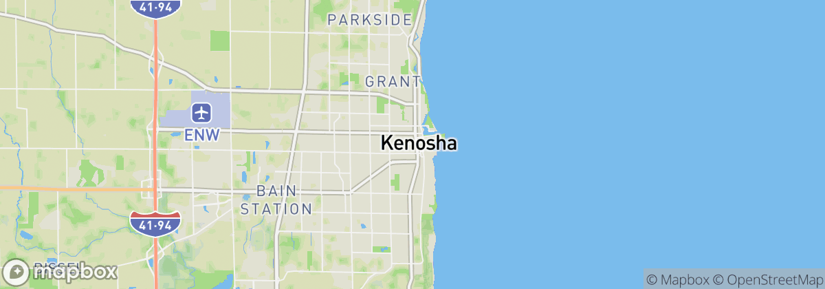 Map: Kenosha, WI
