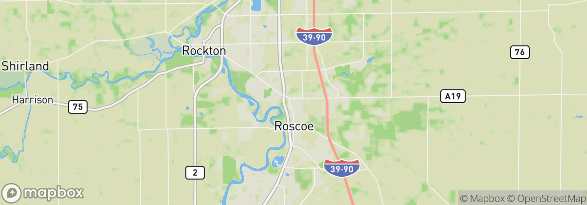 Map: Roscoe, IL