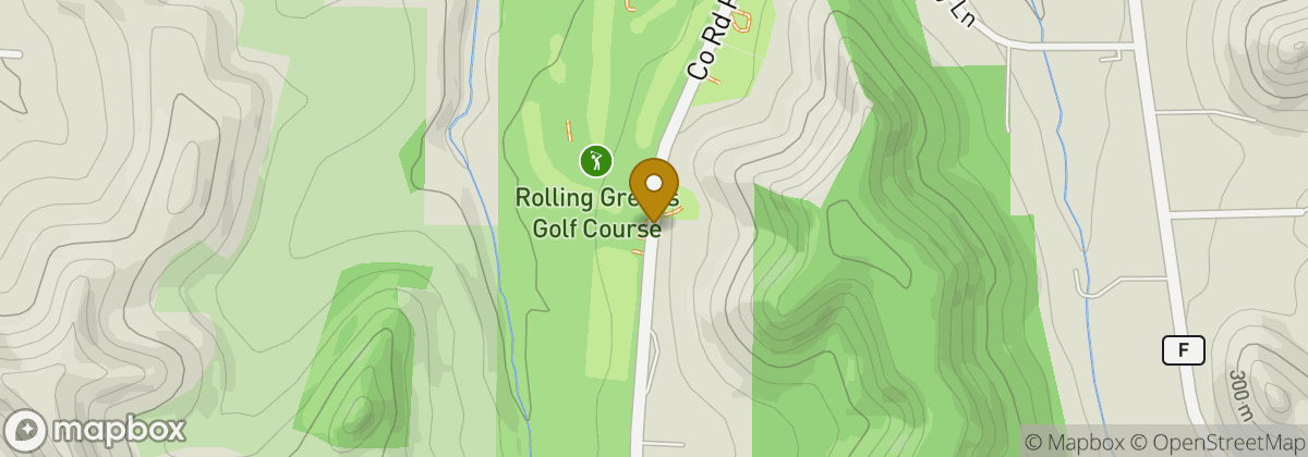 Map location: Rolling Greens Golf Course