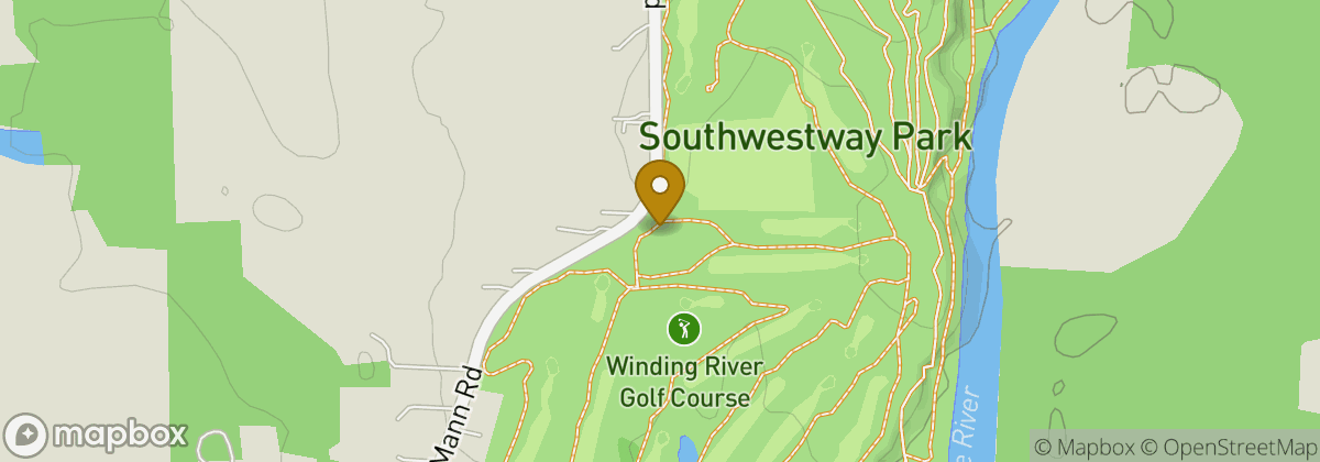 Map location: Winding River Golf Course