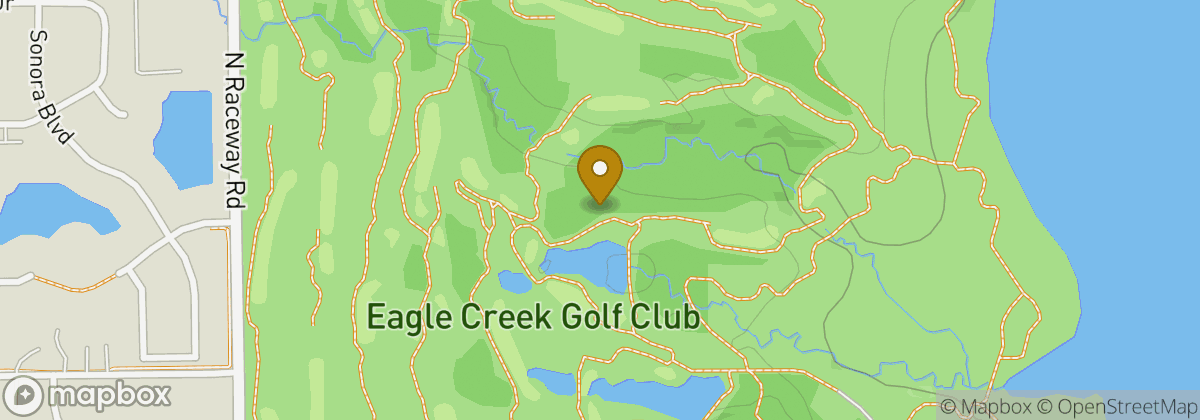 Map location: Eagle Creek Golf Club