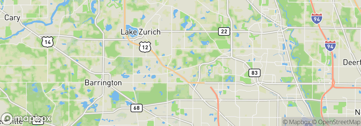 Map: Kildeer, IL