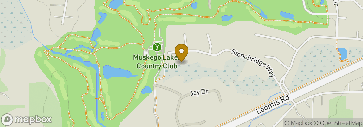 Map location: Muskego Lakes Country Club