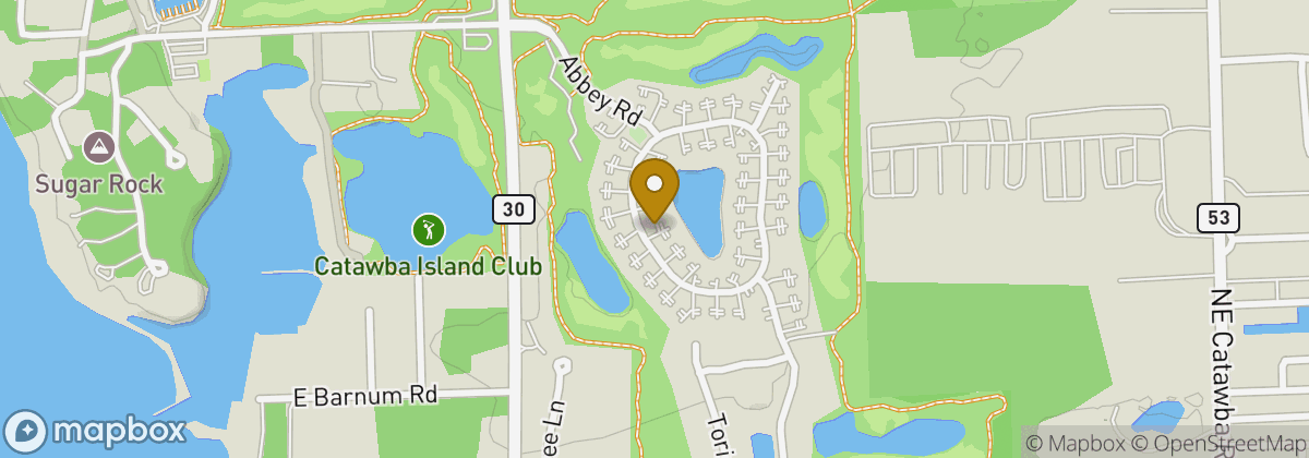 Map location: Catawba Island Club