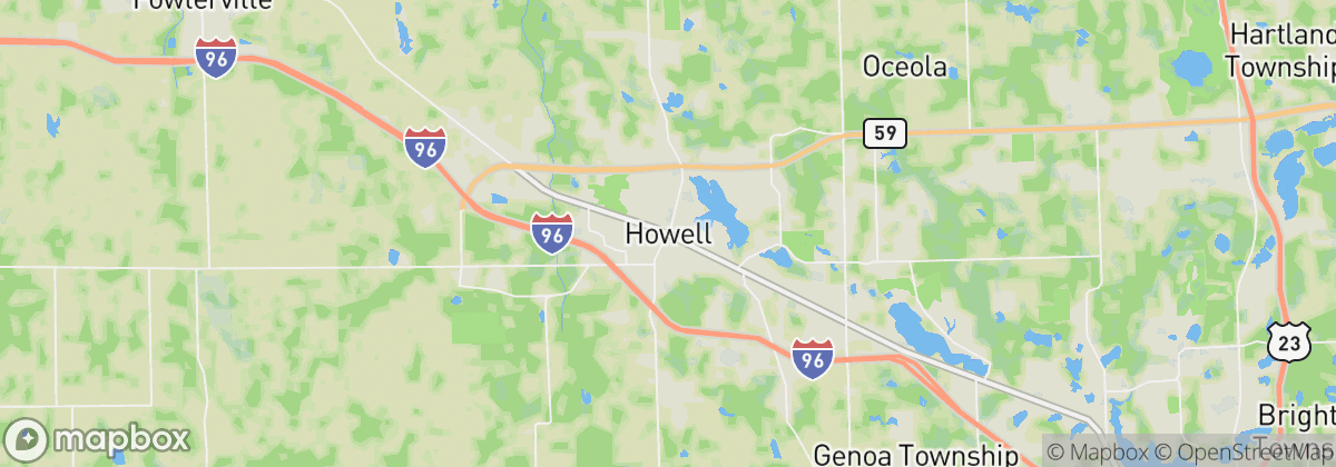 Map: Howell, MI