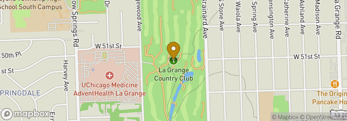 Map location: La Grange Country Club