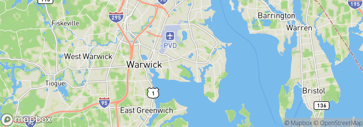 Map: Warwick, RI
