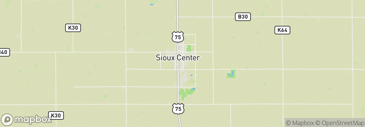 Map: Sioux Center, IA