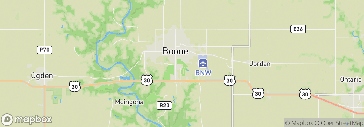 Map: Boone, IA