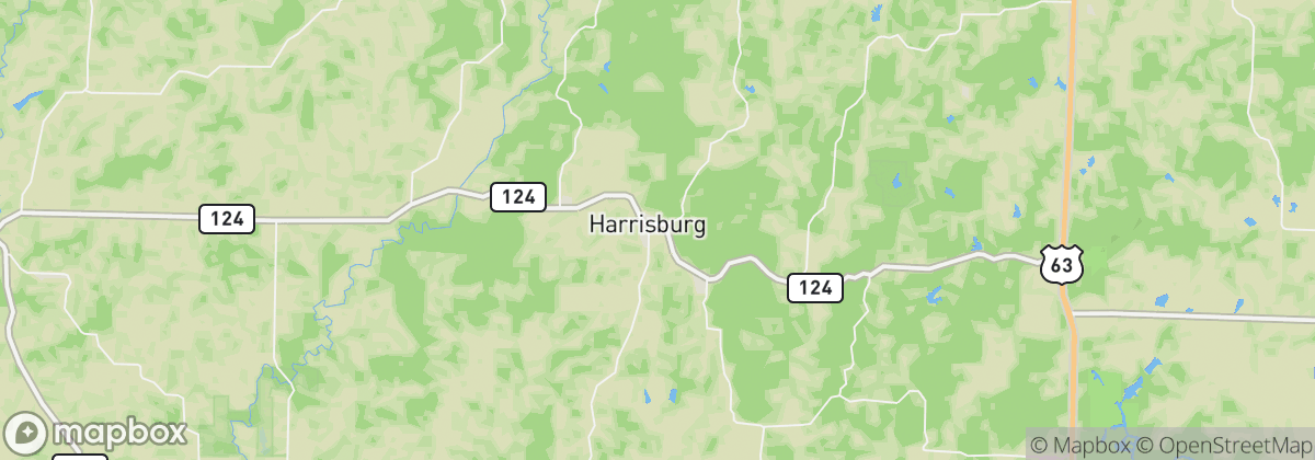 Map: Harrisburg, MO