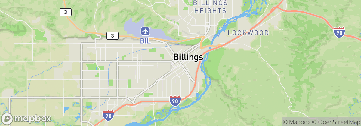 Map: Billings, MT