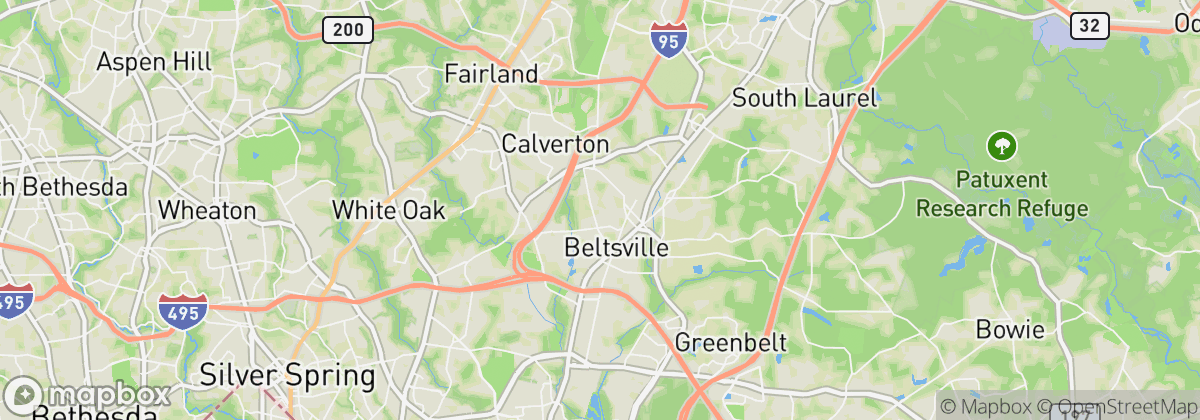 Map: Beltsville, MD