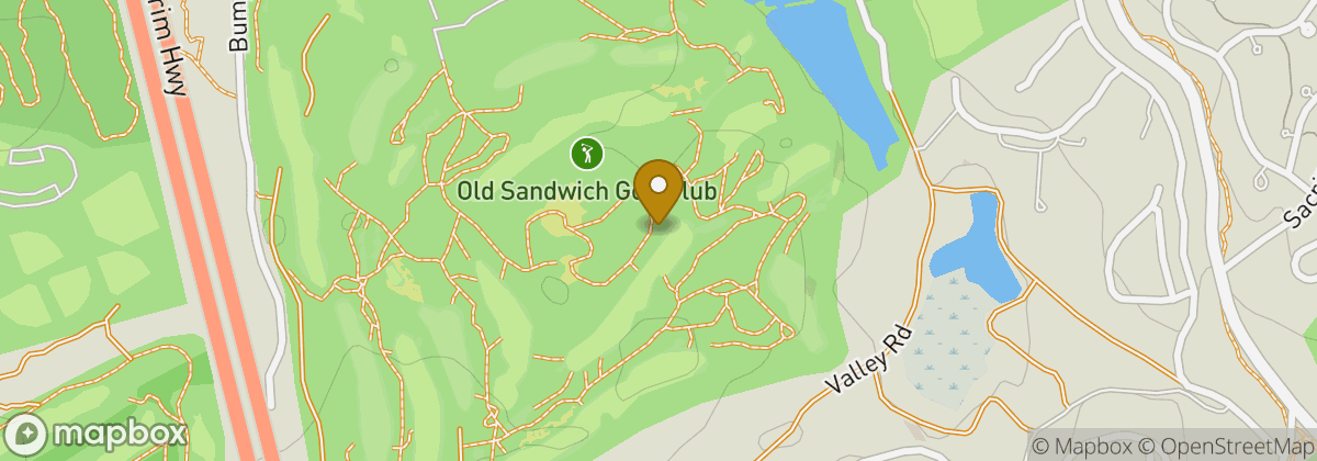 Map location: Old Sandwich Golf Club