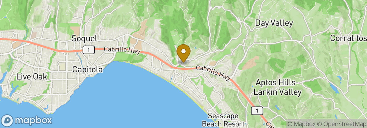 Map location: Seascape Golf Club