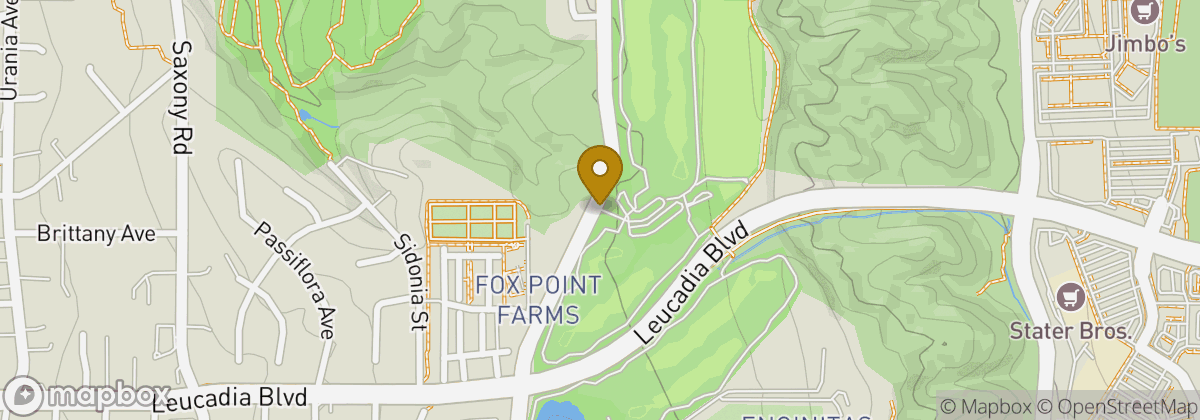 Map location: Encinitas Ranch Golf Course