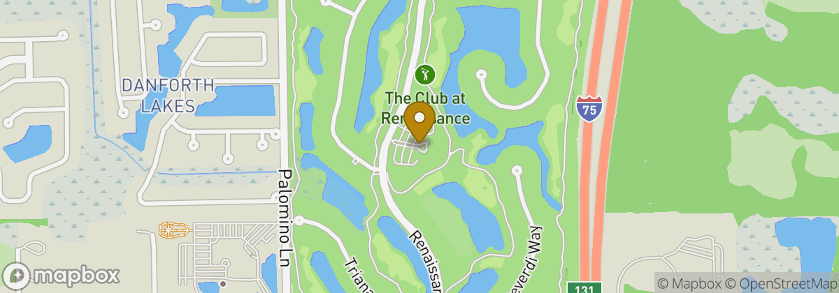 Map location: The Club at Renaissance