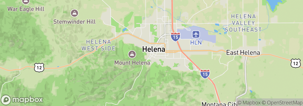Map: Helena, MT