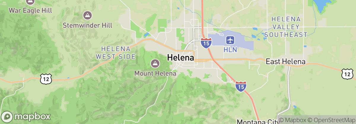 Map: Helena, MT