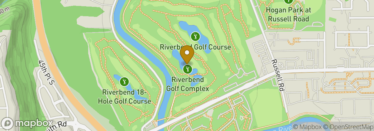 Map location: Riverbend Golf Complex