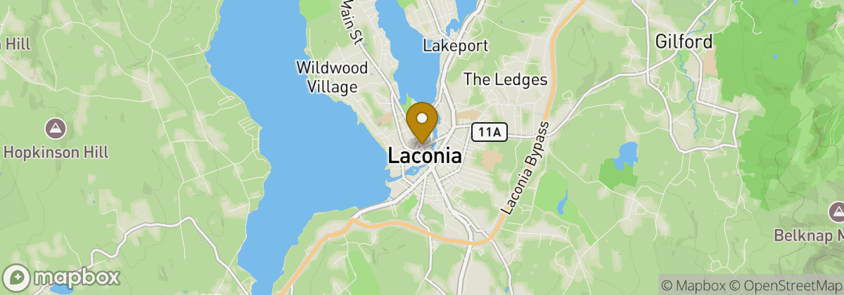 Map location: Laconia Country Club